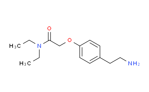 MC746221 | 133025-92-0 | 2-(4-(2-Aminoethyl)phenoxy)-N,N-diethylacetamide