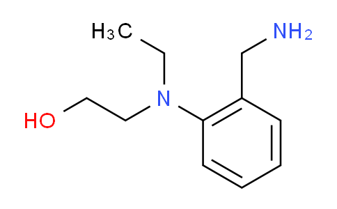 CAS No. 1178469-53-8, 2-((2-(Aminomethyl)phenyl)(ethyl)amino)ethanol