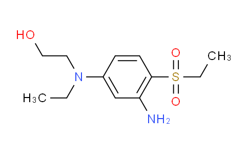 CAS No. 1220033-64-6, 2-((3-Amino-4-(ethylsulfonyl)phenyl)(ethyl)amino)ethanol