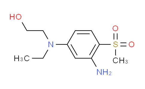 CAS No. 1220017-60-6, 2-((3-Amino-4-(methylsulfonyl)phenyl)(ethyl)amino)ethanol