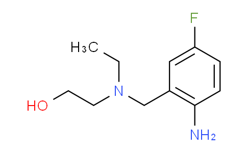 CAS No. 1182922-91-3, 2-((2-Amino-5-fluorobenzyl)(ethyl)amino)ethanol