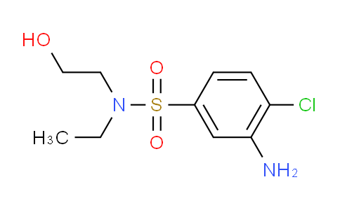 CAS No. 1184235-88-8, 3-Amino-4-chloro-N-ethyl-N-(2-hydroxyethyl)benzenesulfonamide