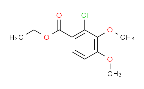 CAS No. 175136-04-6, Ethyl 2-chloro-3,4-dimethoxybenzoate