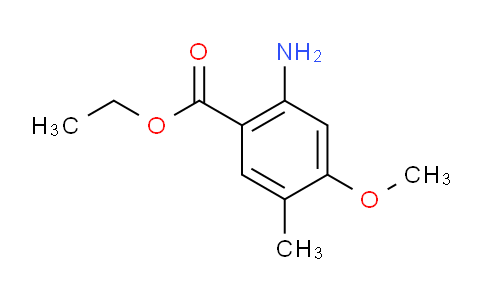 CAS No. 1698356-11-4, Ethyl 2-amino-4-methoxy-5-methylbenzoate