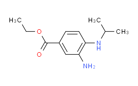CAS No. 1187570-89-3, Ethyl 3-amino-4-(isopropylamino)benzoate