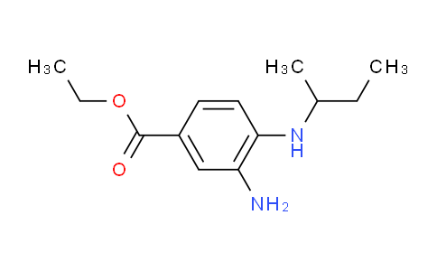 CAS No. 1220018-93-8, Ethyl 3-amino-4-(sec-butylamino)benzoate