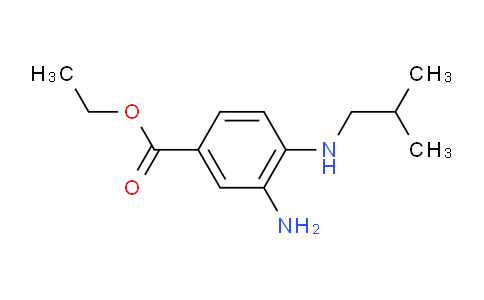 CAS No. 1220029-96-8, Ethyl 3-amino-4-(isobutylamino)benzoate