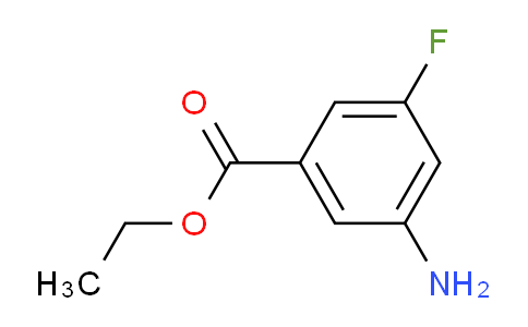 CAS No. 850807-08-8, Ethyl 3-amino-5-fluorobenzoate