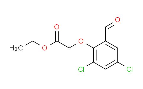 CAS No. 16861-40-8, Ethyl 2-(2,4-dichloro-6-formylphenoxy)acetate