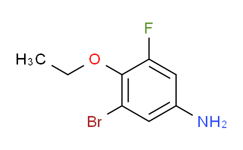 CAS No. 1280786-90-4, 3-Bromo-4-ethoxy-5-fluoroaniline