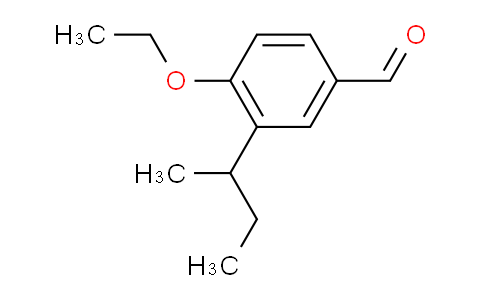 CAS No. 883514-69-0, 3-(sec-Butyl)-4-ethoxybenzaldehyde