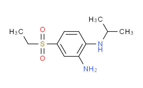 CAS No. 1392211-20-9, 4-(Ethylsulfonyl)-N1-isopropylbenzene-1,2-diamine