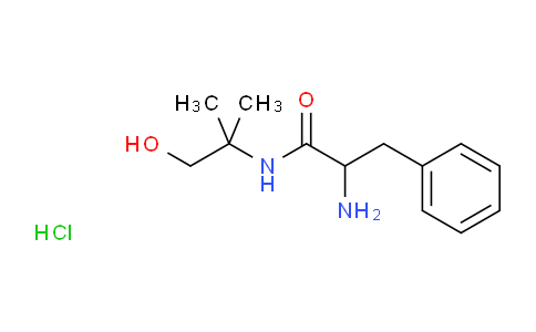 CAS No. 1236261-53-2, 2-Amino-N-(1-hydroxy-2-methylpropan-2-yl)-3-phenylpropanamide hydrochloride