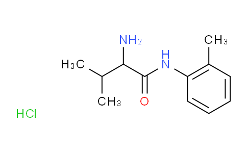 CAS No. 1236267-71-2, 2-Amino-3-methyl-N-(o-tolyl)butanamide hydrochloride