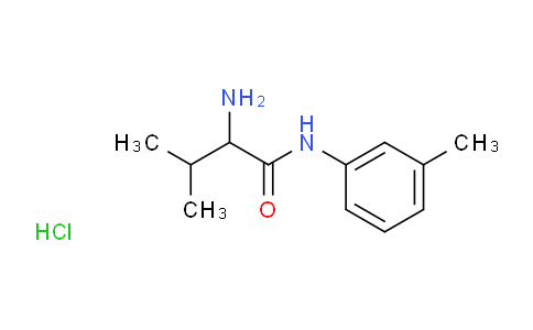 CAS No. 1236257-02-5, 2-Amino-3-methyl-N-(m-tolyl)butanamide hydrochloride