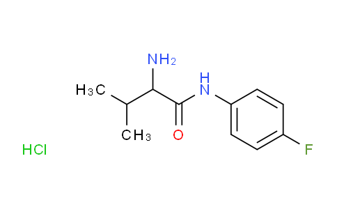 CAS No. 1236255-23-4, 2-Amino-N-(4-fluorophenyl)-3-methylbutanamide hydrochloride