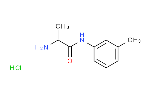 CAS No. 1236261-20-3, 2-Amino-N-(m-tolyl)propanamide hydrochloride