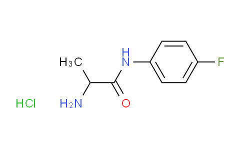 CAS No. 1246172-49-5, 2-Amino-N-(4-fluorophenyl)propanamide hydrochloride