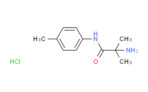 CAS No. 1220030-72-7, 2-Amino-2-methyl-N-(p-tolyl)propanamide hydrochloride