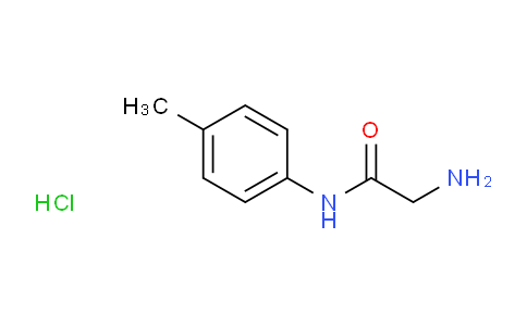 CAS No. 54643-64-0, 2-Amino-N-(p-tolyl)acetamide hydrochloride