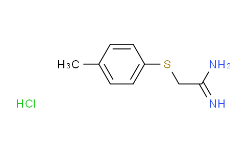 CAS No. 175277-62-0, 2-(p-Tolylthio)acetimidamide hydrochloride