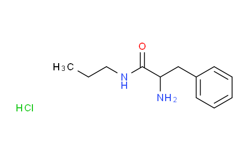 CAS No. 934505-77-8, 2-Amino-3-phenyl-N-propylpropanamide hydrochloride