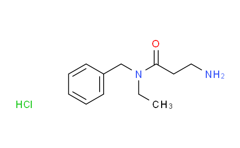 CAS No. 1220033-37-3, 3-Amino-N-benzyl-N-ethylpropanamide hydrochloride