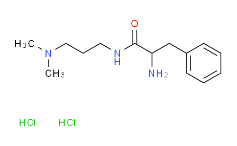 CAS No. 1236261-09-8, 2-Amino-N-(3-(dimethylamino)propyl)-3-phenylpropanamide dihydrochloride