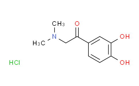CAS No. 16899-83-5, 1-(3,4-Dihydroxyphenyl)-2-(dimethylamino)ethanone hydrochloride