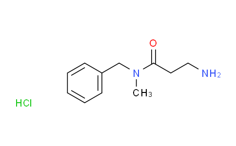 CAS No. 1220031-28-6, 3-Amino-N-benzyl-N-methylpropanamide hydrochloride