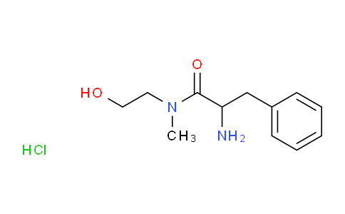 CAS No. 1246172-63-3, 2-Amino-N-(2-hydroxyethyl)-N-methyl-3-phenylpropanamide hydrochloride