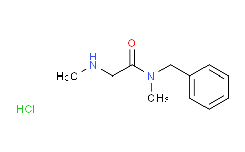 CAS No. 1220033-30-6, N-Benzyl-N-methyl-2-(methylamino)acetamide hydrochloride