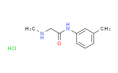 CAS No. 1220038-37-8, 2-(Methylamino)-N-(m-tolyl)acetamide hydrochloride