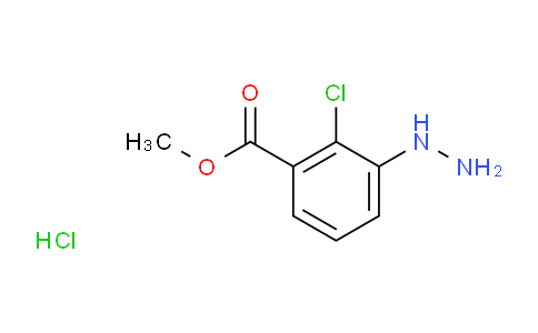 CAS No. 1143025-56-2, Methyl 2-chloro-3-hydrazinylbenzoate hydrochloride