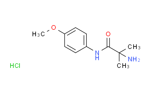 CAS No. 1219976-98-3, 2-Amino-N-(4-methoxyphenyl)-2-methylpropanamide hydrochloride