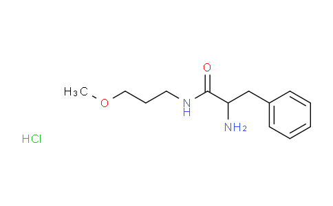 CAS No. 1236256-48-6, 2-Amino-N-(3-methoxypropyl)-3-phenylpropanamide hydrochloride