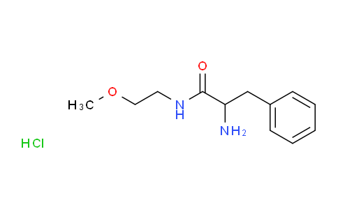 CAS No. 1236255-09-6, 2-Amino-N-(2-methoxyethyl)-3-phenylpropanamide hydrochloride