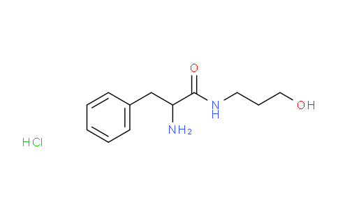CAS No. 1236260-96-0, 2-Amino-N-(3-hydroxypropyl)-3-phenylpropanamide hydrochloride