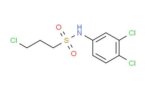 CAS No. 952182-56-8, 3-Chloro-N-(3,4-dichlorophenyl)propane-1-sulfonamide
