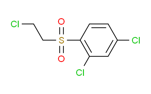 CAS No. 175203-30-2, 2,4-Dichloro-1-((2-chloroethyl)sulfonyl)benzene