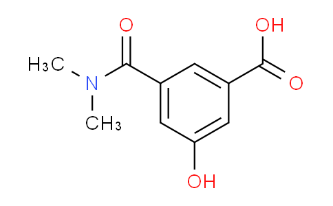CAS No. 959235-73-5, 3-(Dimethylcarbamoyl)-5-hydroxybenzoic acid