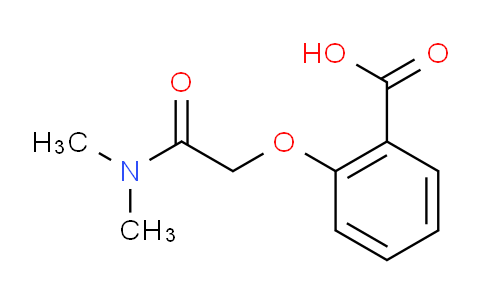 CAS No. 847783-59-9, 2-(2-(Dimethylamino)-2-oxoethoxy)benzoic acid
