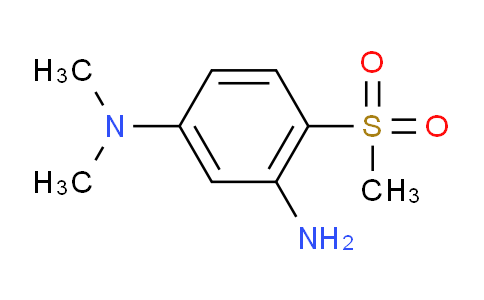 CAS No. 1219976-19-8, N1,N1-Dimethyl-4-(methylsulfonyl)benzene-1,3-diamine