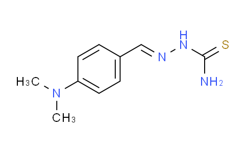 CAS No. 2929-81-9, 2-(4-(Dimethylamino)benzylidene)hydrazinecarbothioamide