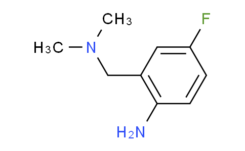 CAS No. 1153396-50-9, 2-[(Dimethylamino)methyl]-4-fluoroaniline