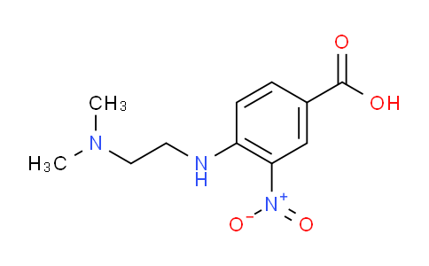 CAS No. 104144-91-4, 4-((2-(Dimethylamino)ethyl)amino)-3-nitrobenzoic acid