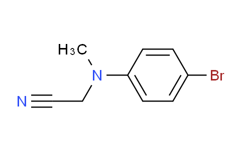 CAS No. 157671-45-9, 2-((4-Bromophenyl)(methyl)amino)acetonitrile
