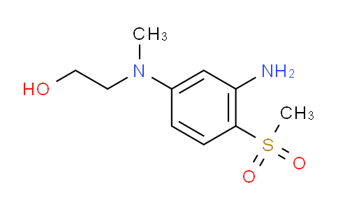 CAS No. 1220028-59-0, 2-((3-Amino-4-(methylsulfonyl)phenyl)(methyl)amino)ethanol