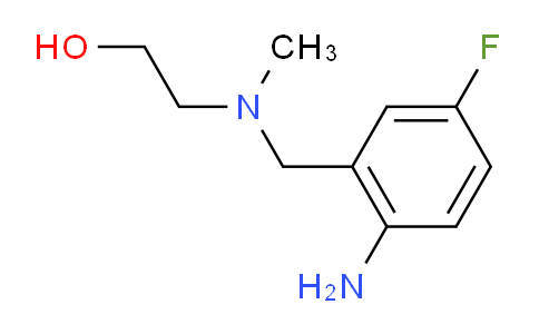 CAS No. 1184372-13-1, 2-((2-Amino-5-fluorobenzyl)(methyl)amino)ethanol