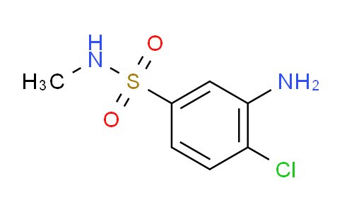 CAS No. 41607-87-8, 3-Amino-4-chloro-N-methylbenzenesulfonamide